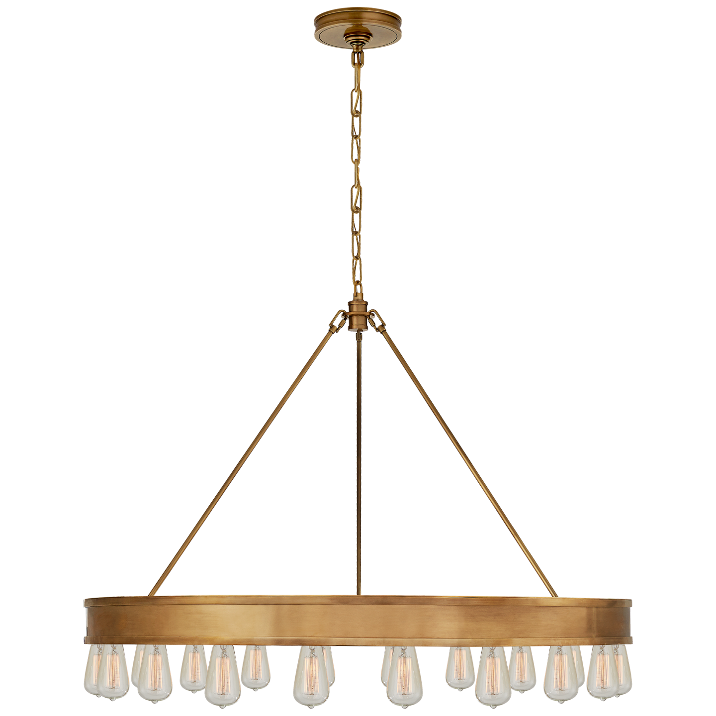 Visual Comfort | Ralph Lauren | Roark 40" Modular Ring Chandelier