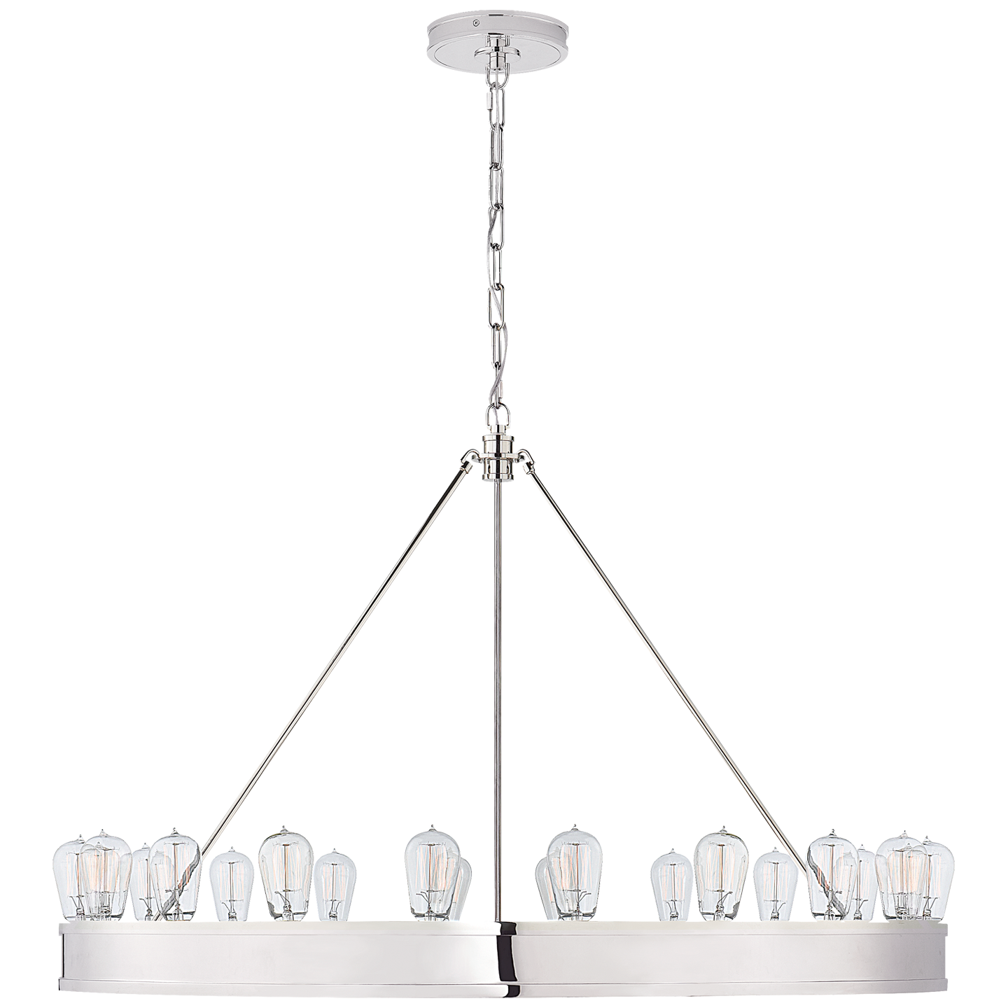 Visual Comfort | Ralph Lauren | Roark 40" Modular Ring Chandelier