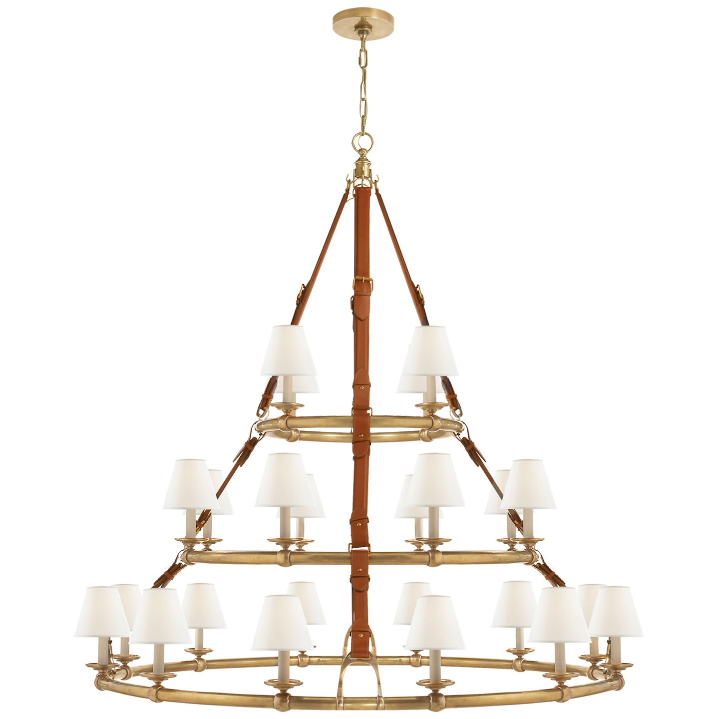 Westbury Triple Tier Chandelier - detail