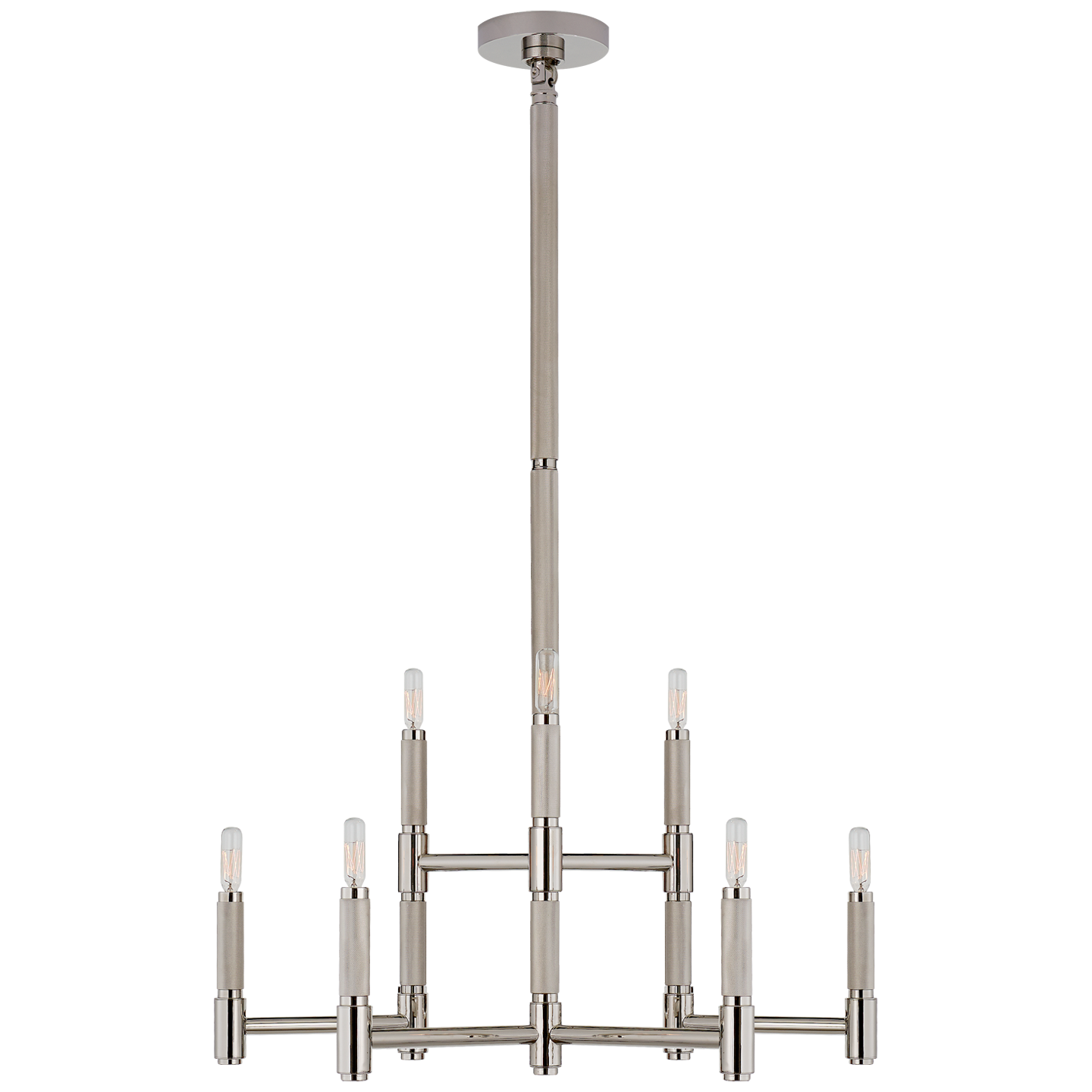 Visual Comfort | Ralph Lauren | Barrett Medium Knurled Chandelier