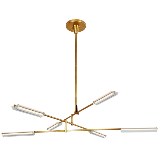 Visual Comfort | Ralph Lauren | Daley Large Six Light Chandelier