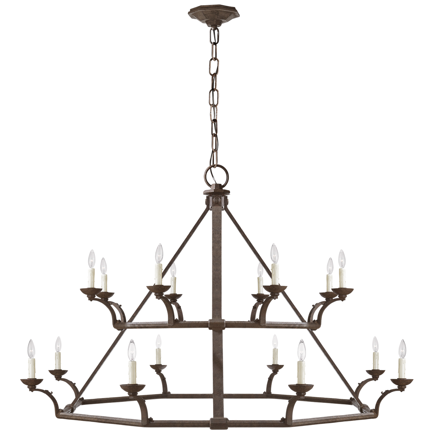 Visual Comfort | Ralph Lauren | Robertson Double Tier Chandelier