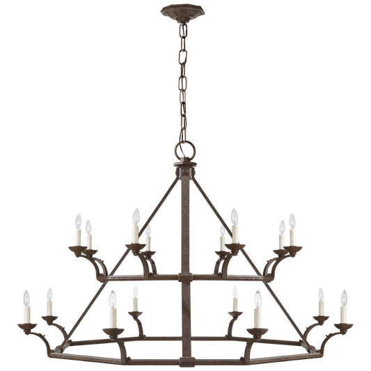 Visual Comfort | Ralph Lauren | Robertson Double Tier Chandelier