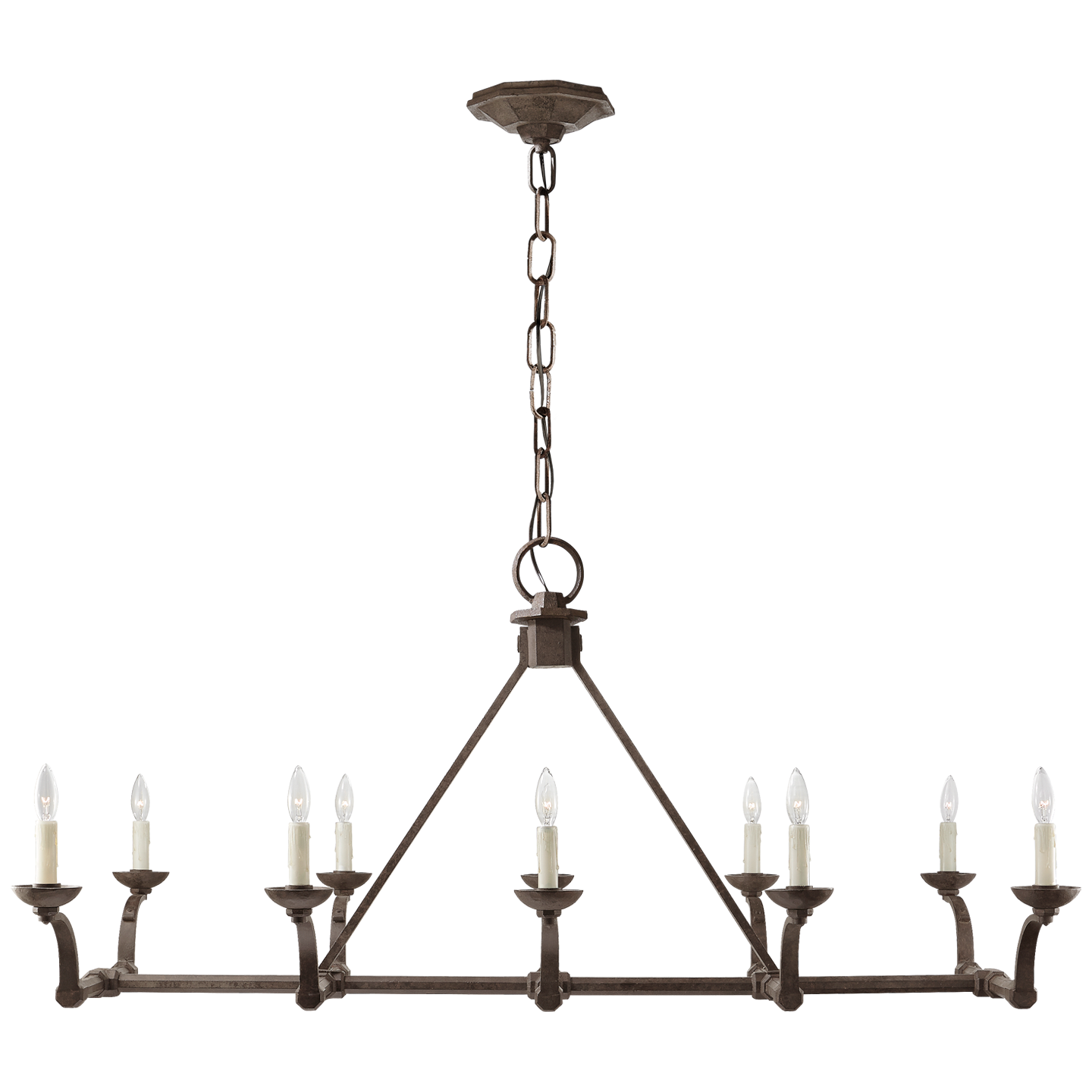 Visual Comfort | Ralph Lauren | Robertson Linear Chandelier