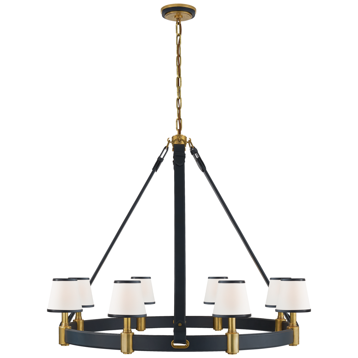Riley Large Ring Chandelier - lifestyle