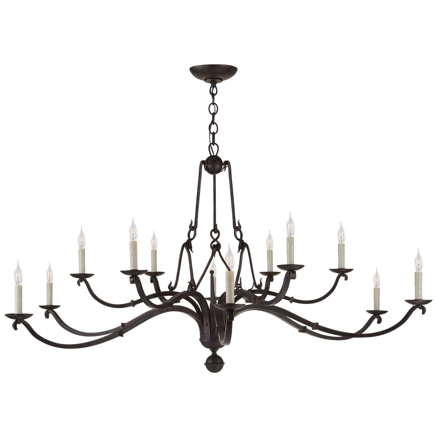 Visual Comfort | Ralph Lauren | Allegra Large Two-Tiered Chandelier