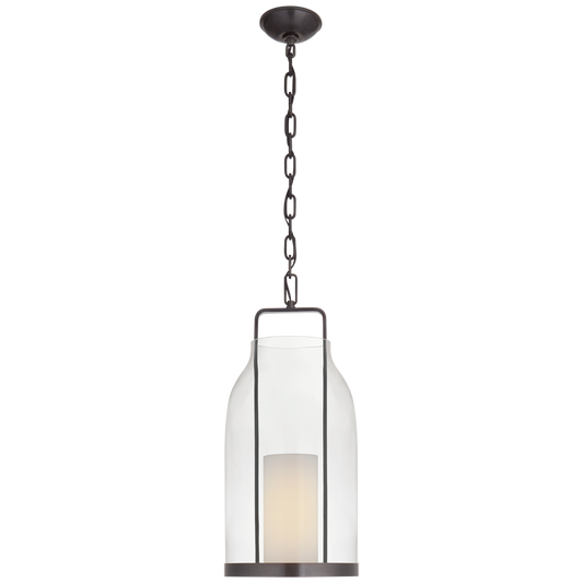 Ollie Medium Lantern - Bronze