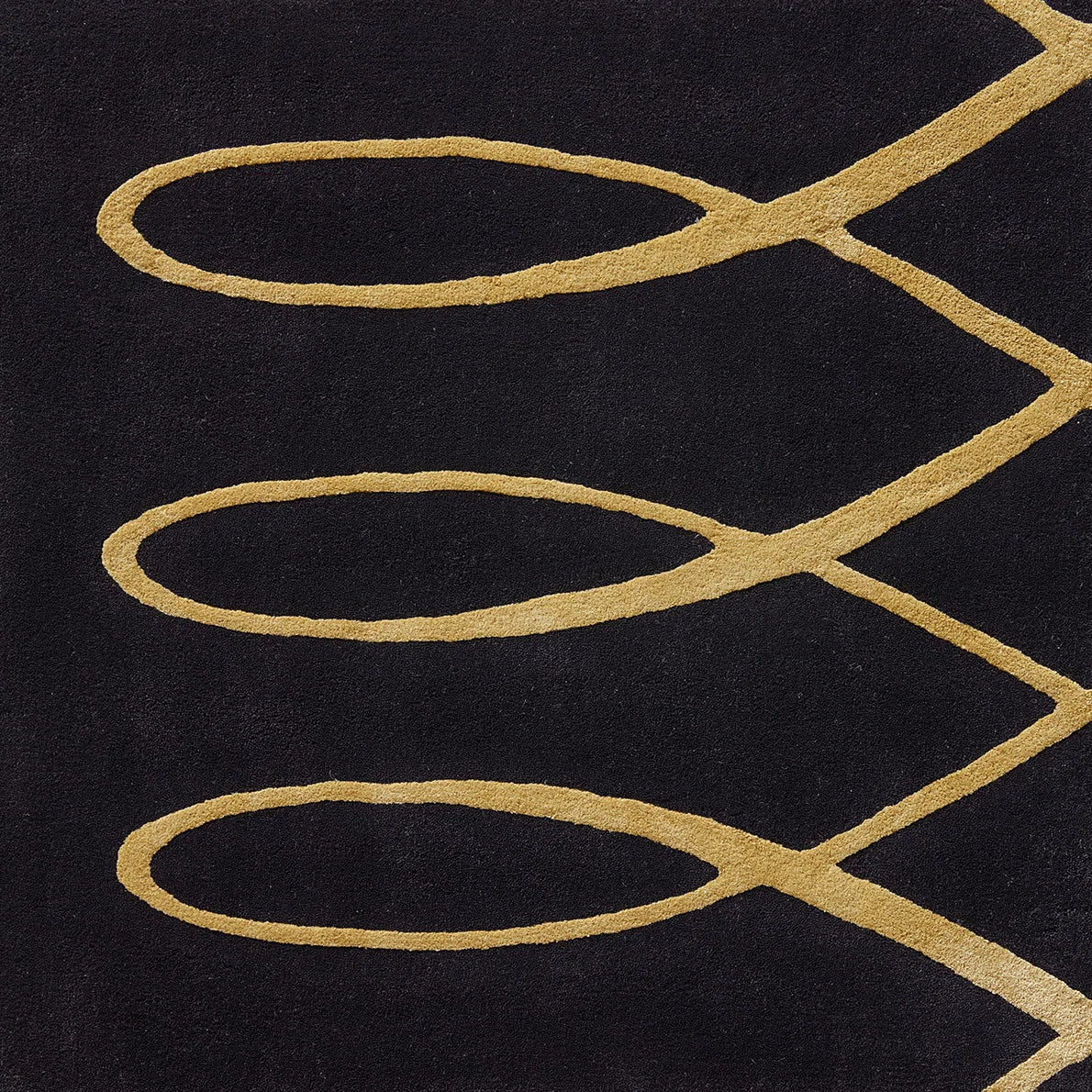 Pierre Frey Gotham Tuft - Noir/Gold