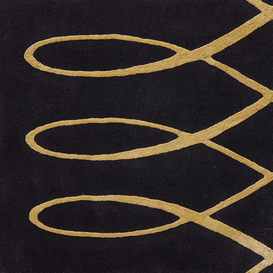 Pierre Frey Gotham Tuft - Noir/Gold