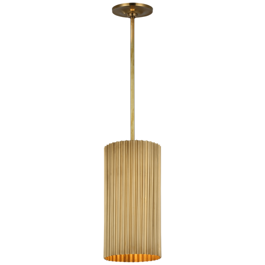 Visual Comfort | Marie Flanigan | Rivers Small Fluted Pendant