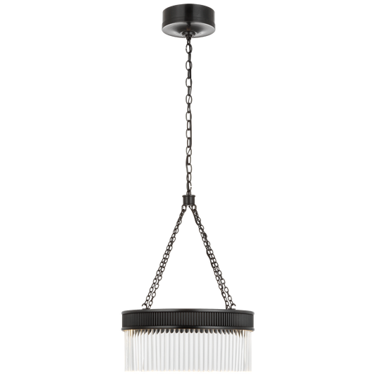 Menil Medium Chandelier - Bronze