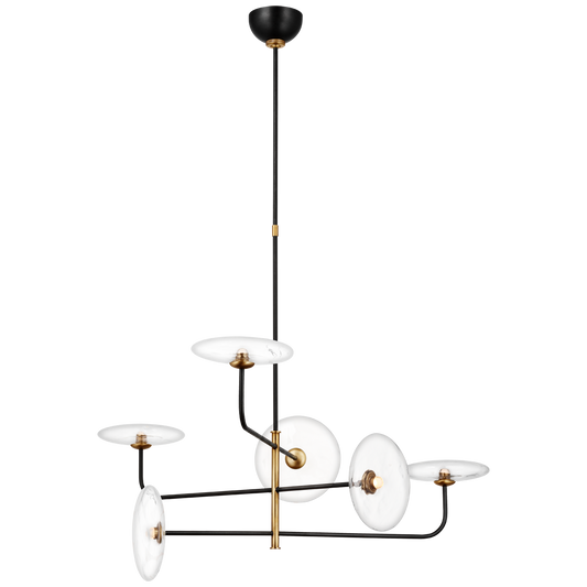 Visual Comfort | Ian K. Fowler | Calvino Large Arched Chandelier