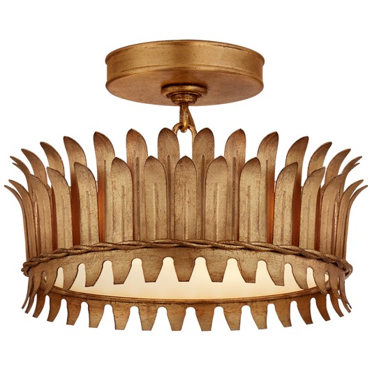 Visual Comfort | Suzanne Kasler | Leslie 12" Semi-Flush