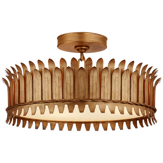 Visual Comfort | Suzanne Kasler | Leslie 16" Semi-Flush