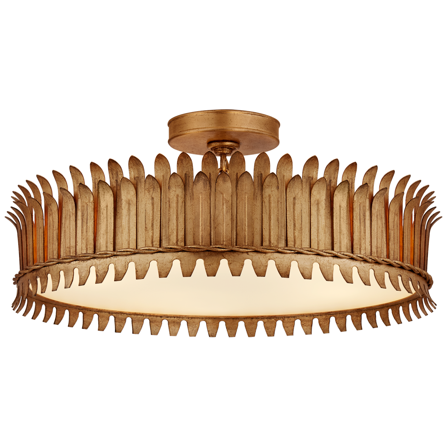 Visual Comfort | Suzanne Kasler | Leslie 21" Semi-Flush