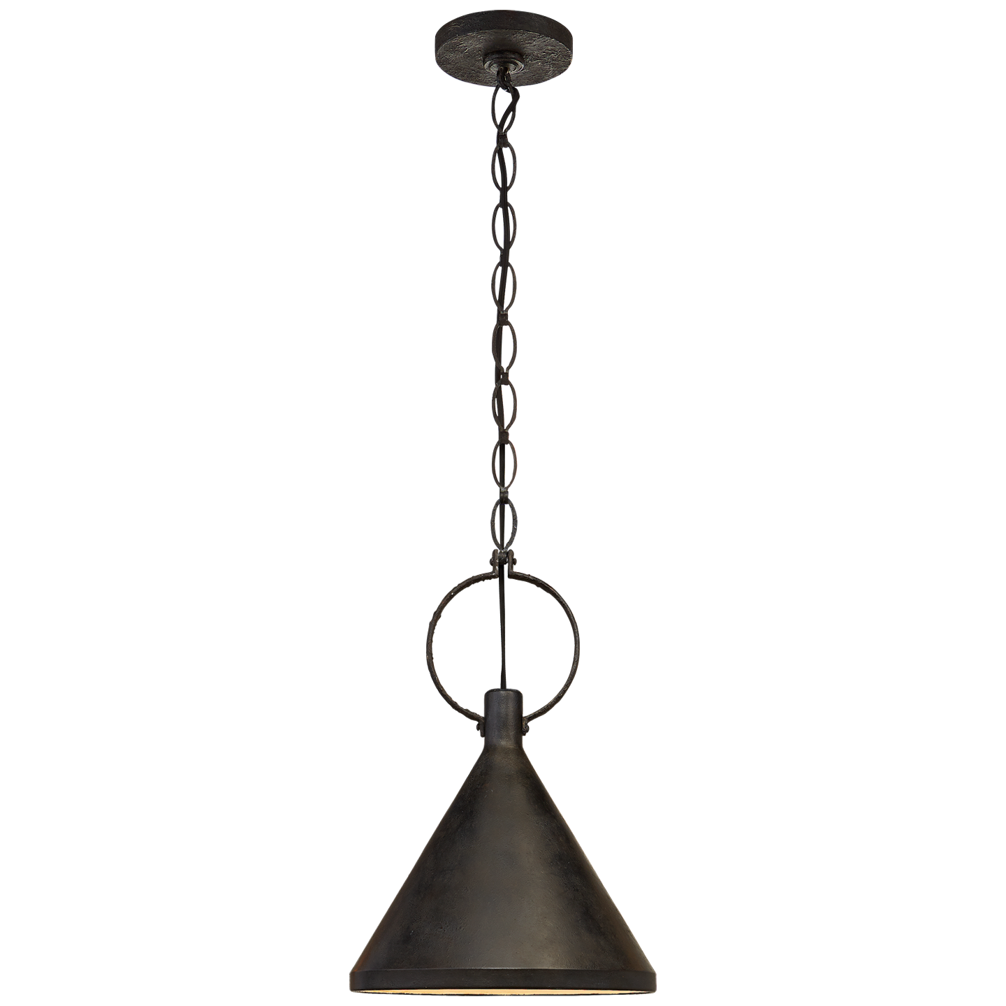 Limoges Medium Pendant - Aged Iron