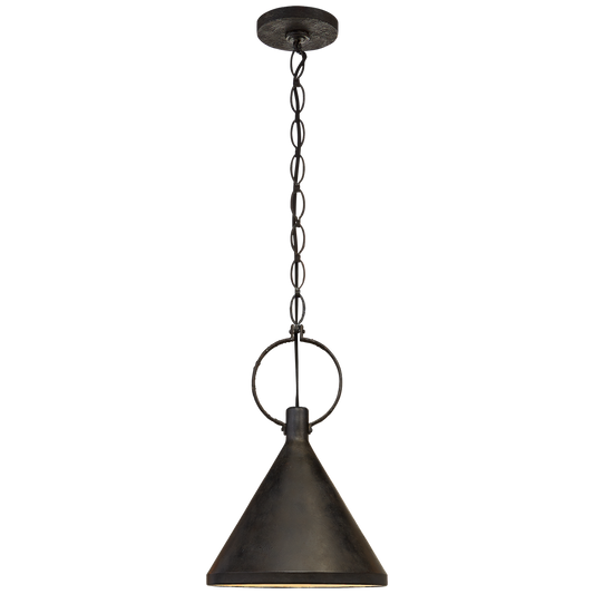 Limoges Medium Pendant - Aged Iron