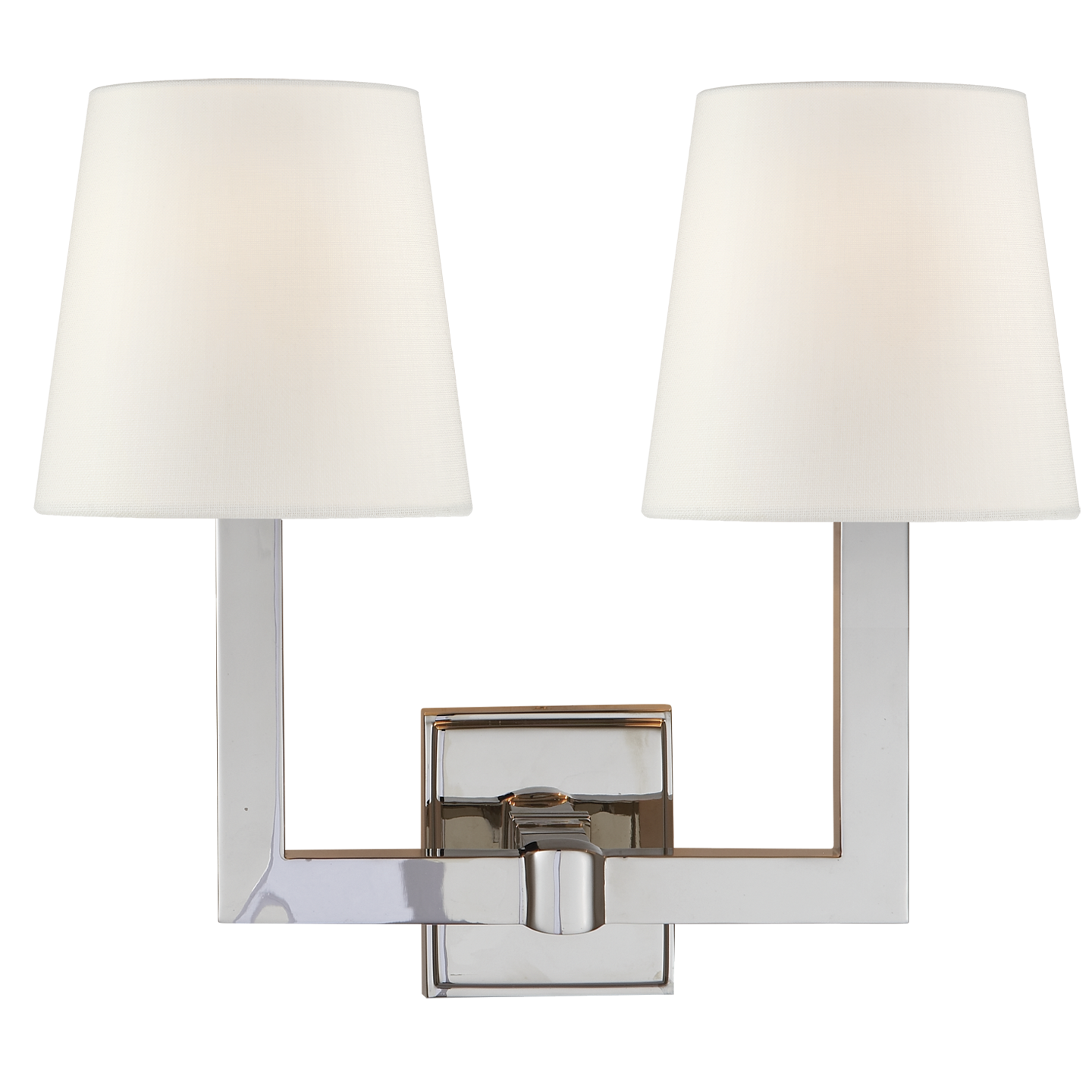 Visual Comfort | Chapman & Myers | Square Tube Double Sconce