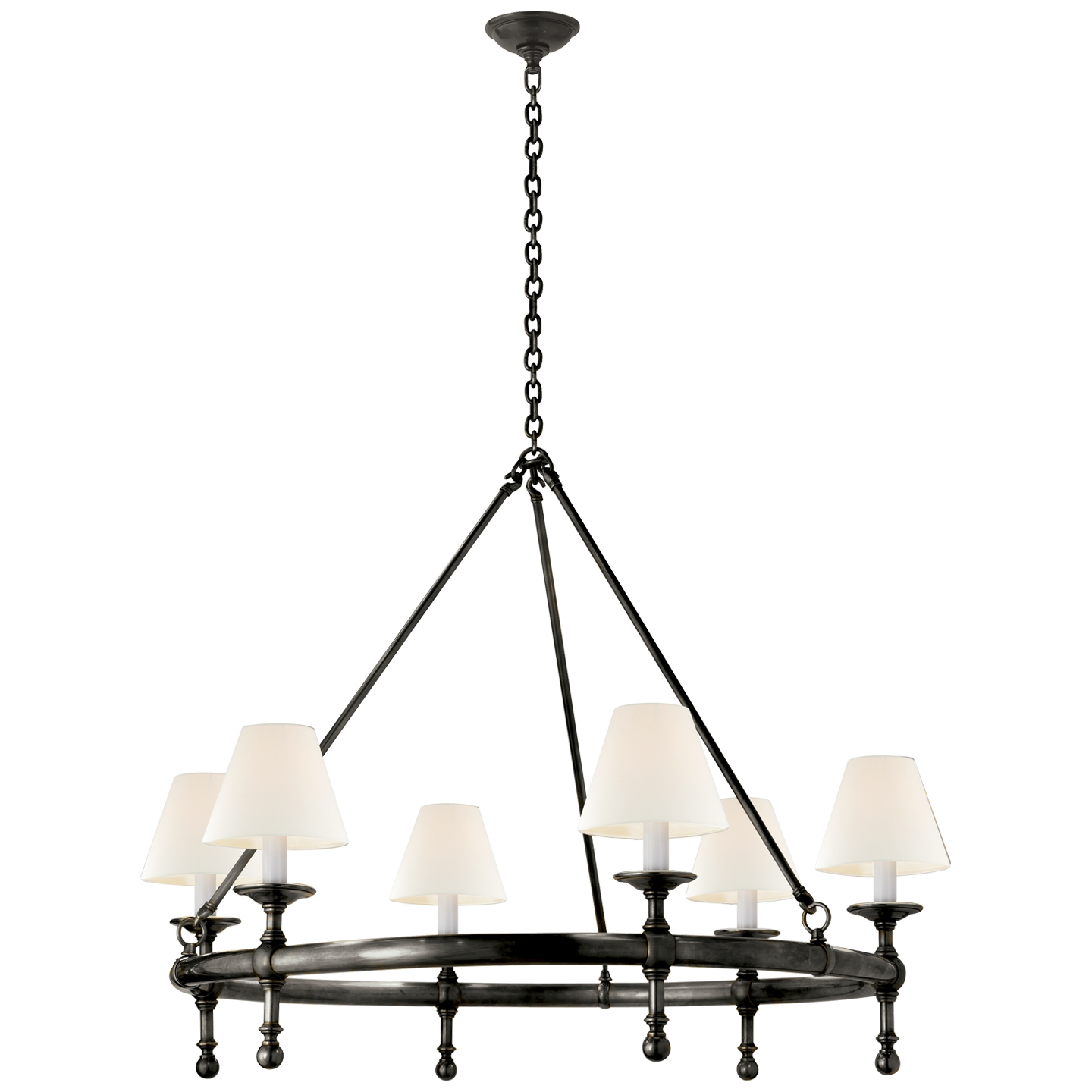 Visual Comfort | Chapman & Myers | Classic Ring Chandelier