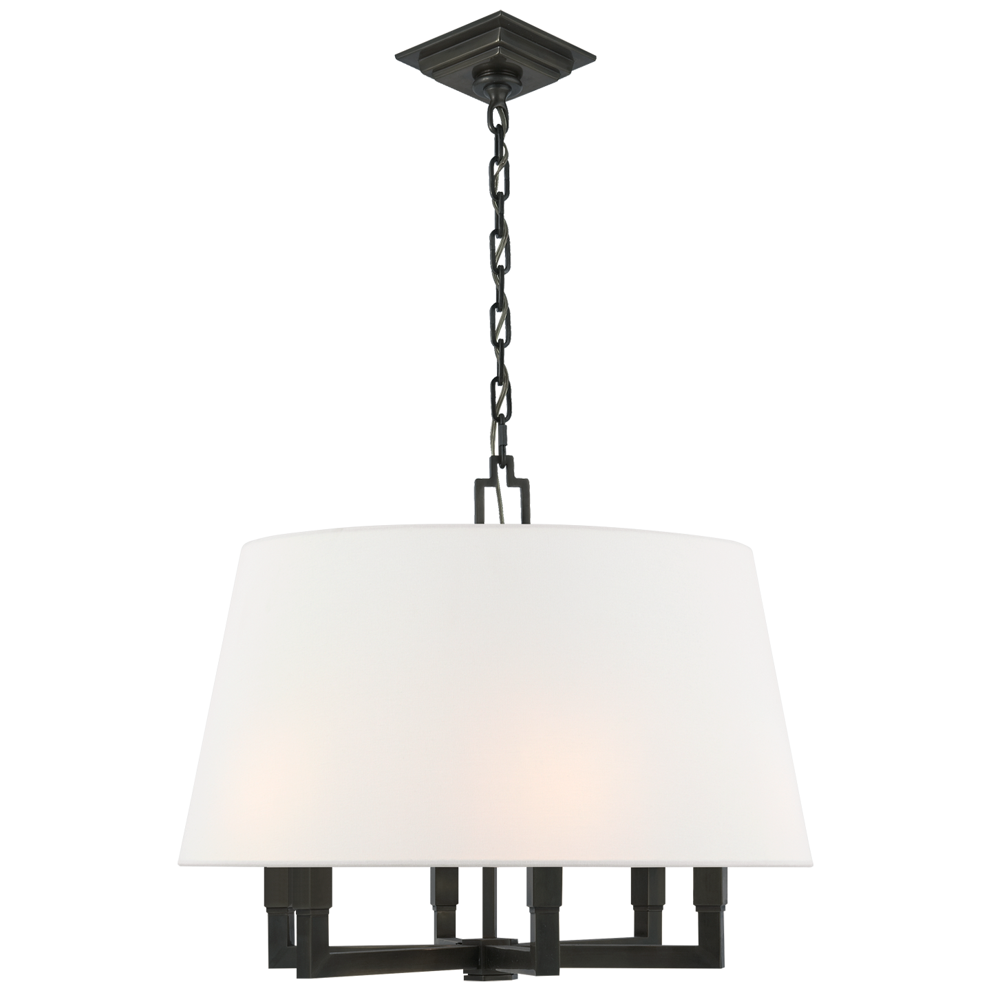 Visual Comfort | Chapman & Myers | Square Tube Hanging Shade