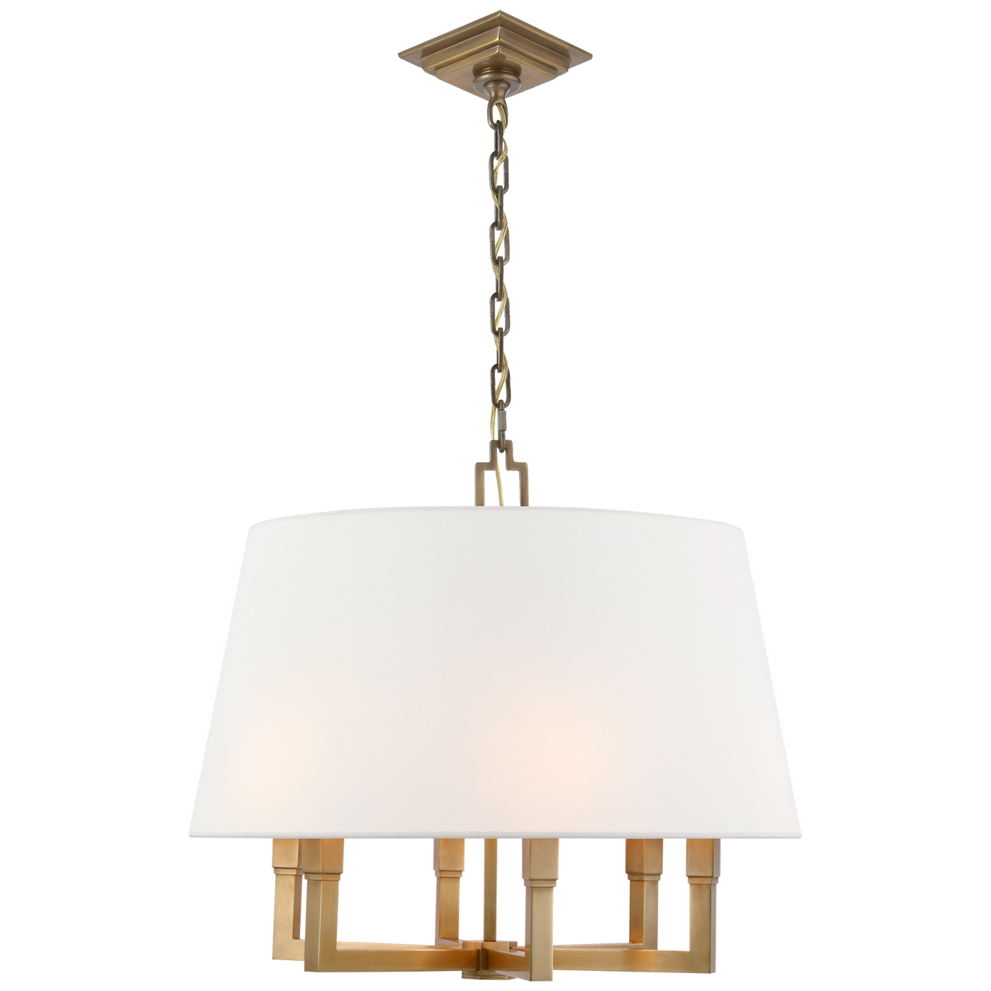 Visual Comfort | Chapman & Myers | Square Tube Hanging Shade