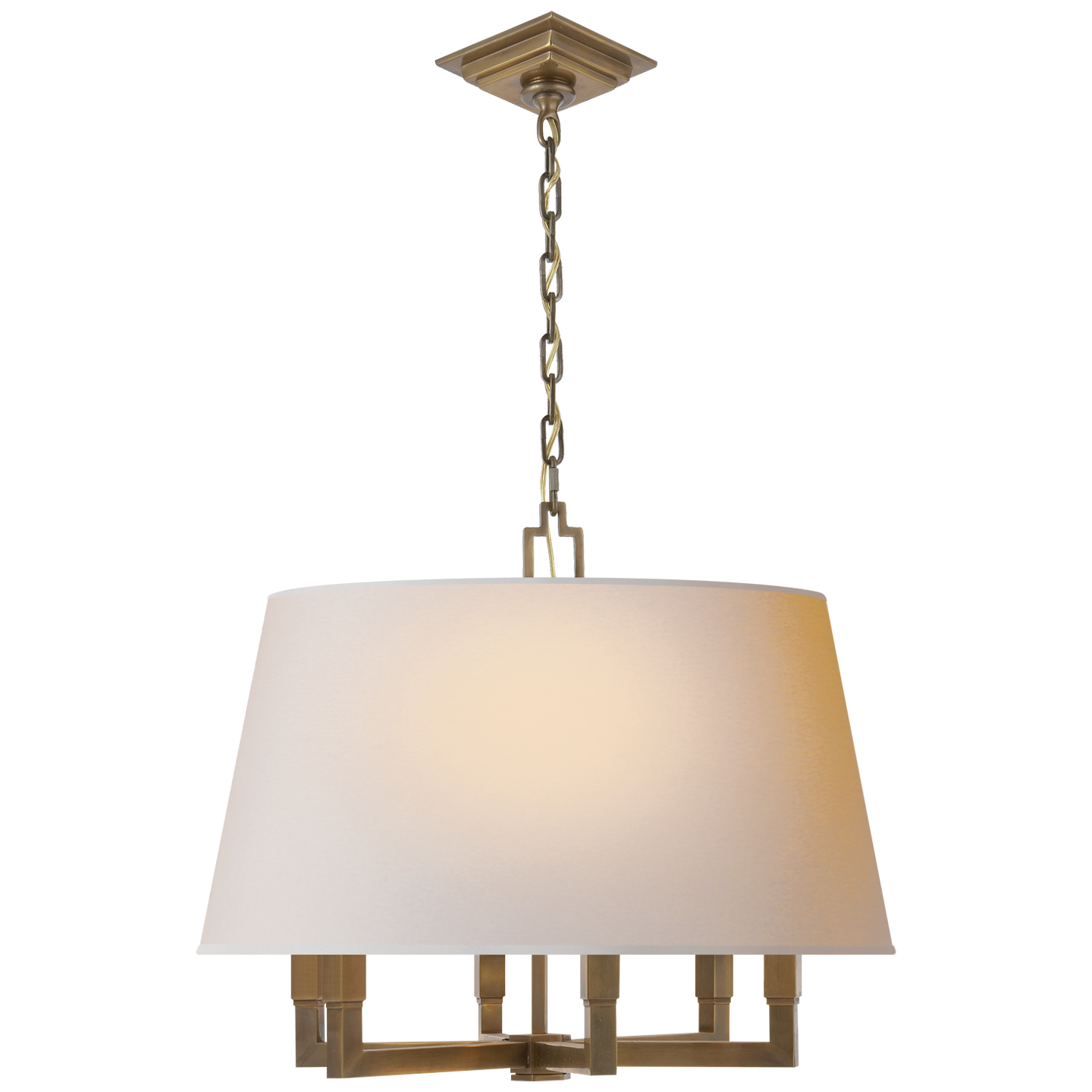 Visual Comfort | Chapman & Myers | Square Tube Hanging Shade