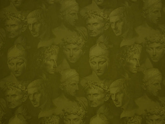 Pierre Frey Stoned Romans - Olive