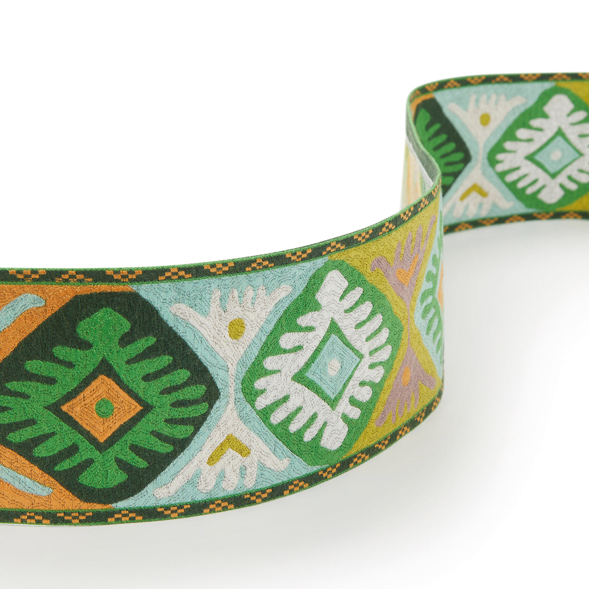 Osborne & Little | Sevara Braid fabric - Emerald