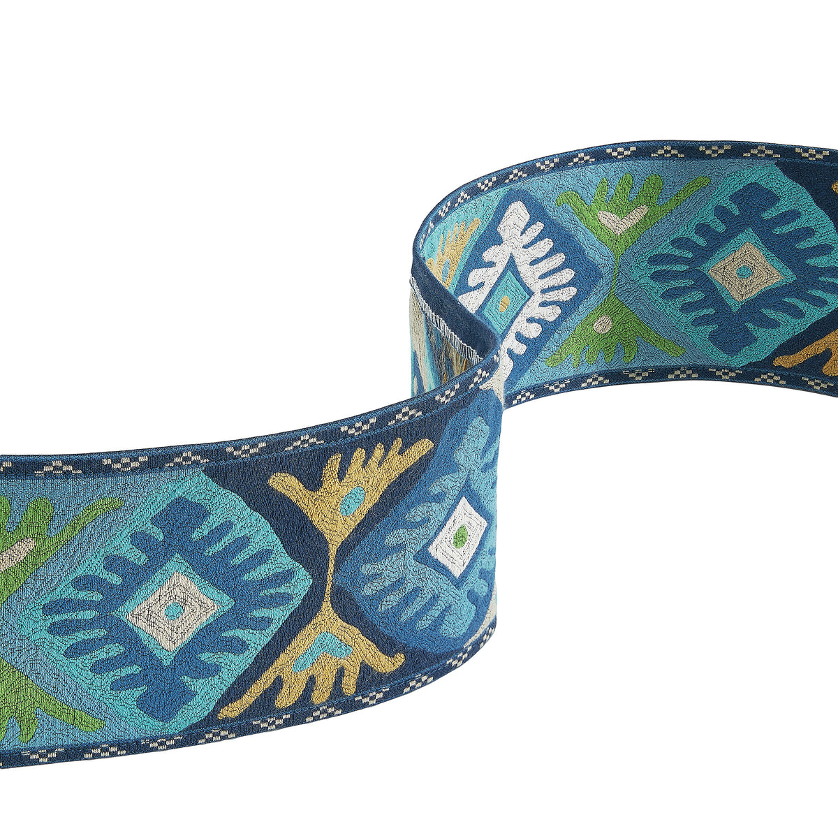 Osborne & Little | Sevara Braid fabric - Indigo