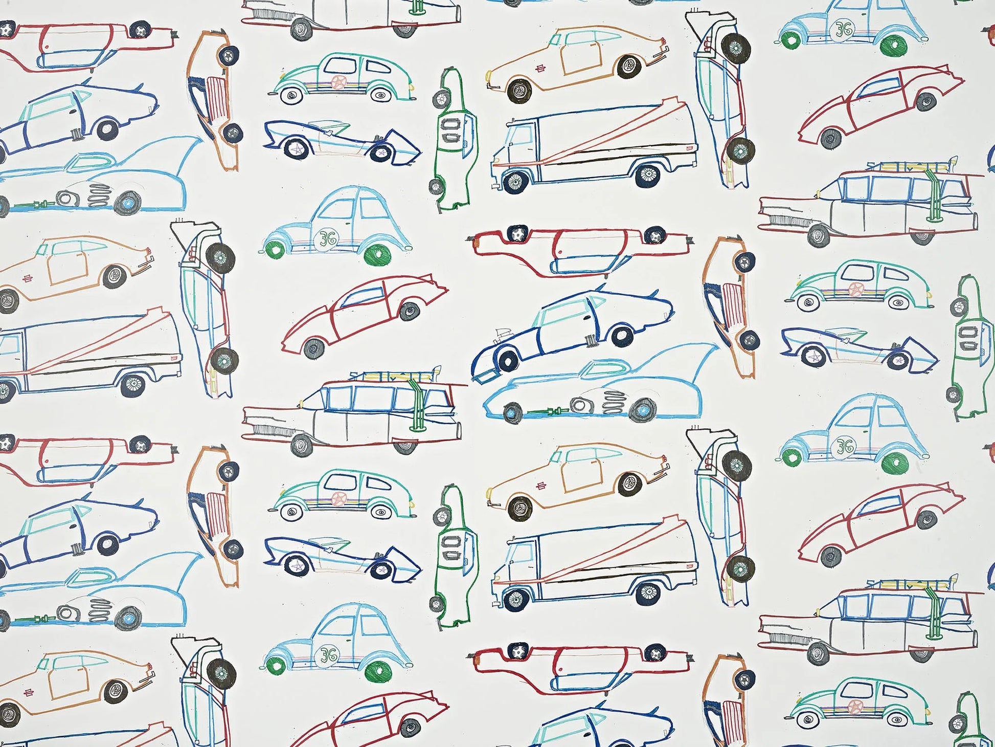 Pierre Frey Les Bolides De Stanislas - Multicolore