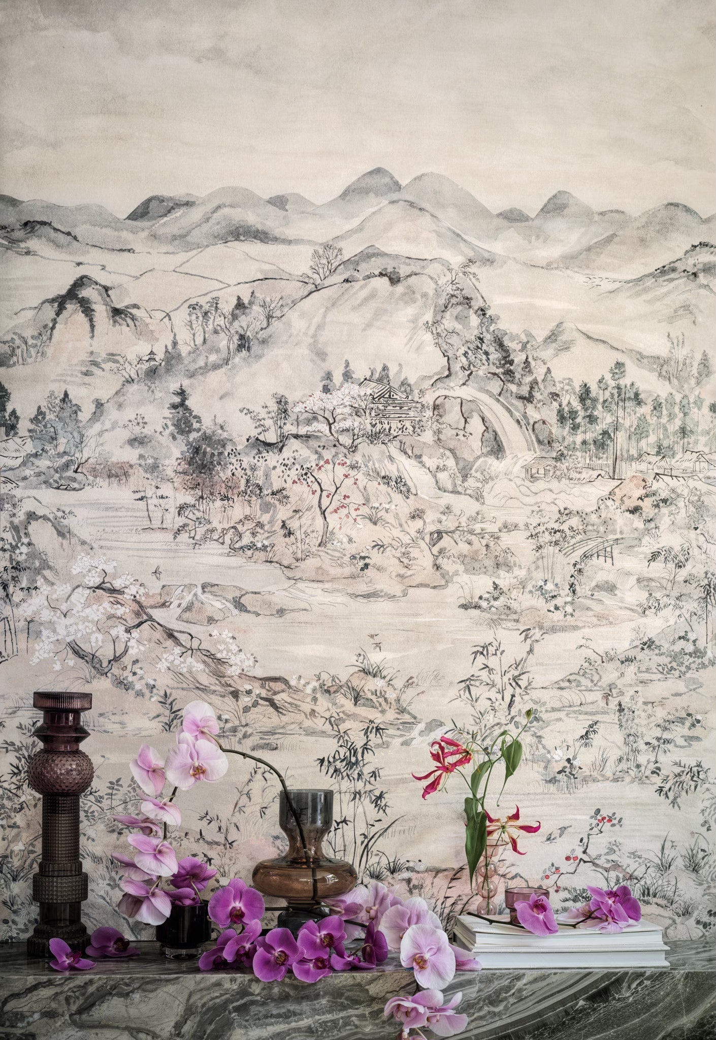Cole & Son Japanese Chinoiserie - interior