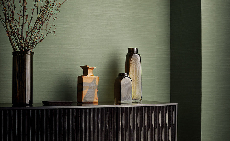 Pierre Frey Romo | Ciro Embossed Wallcovering – Doeskin — scenography