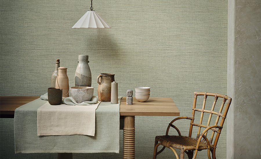 Romo Textured Wallcoverings Vol II collection room set
