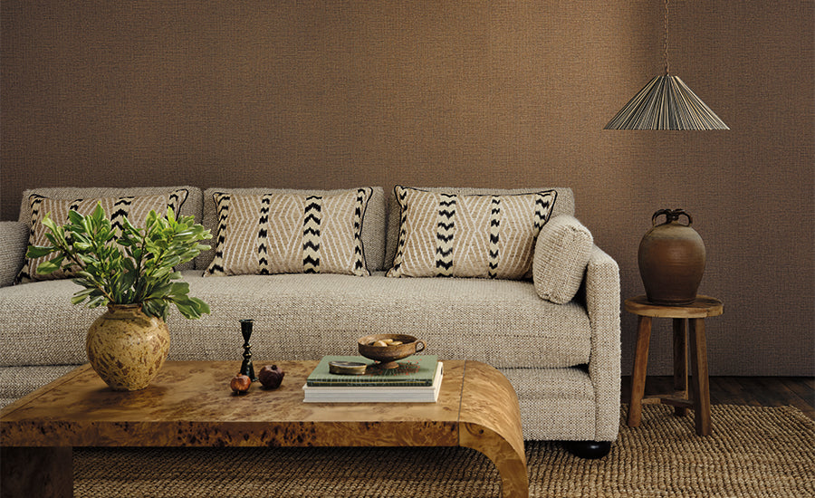 Romo Textured Wallcoverings Vol II collection room set