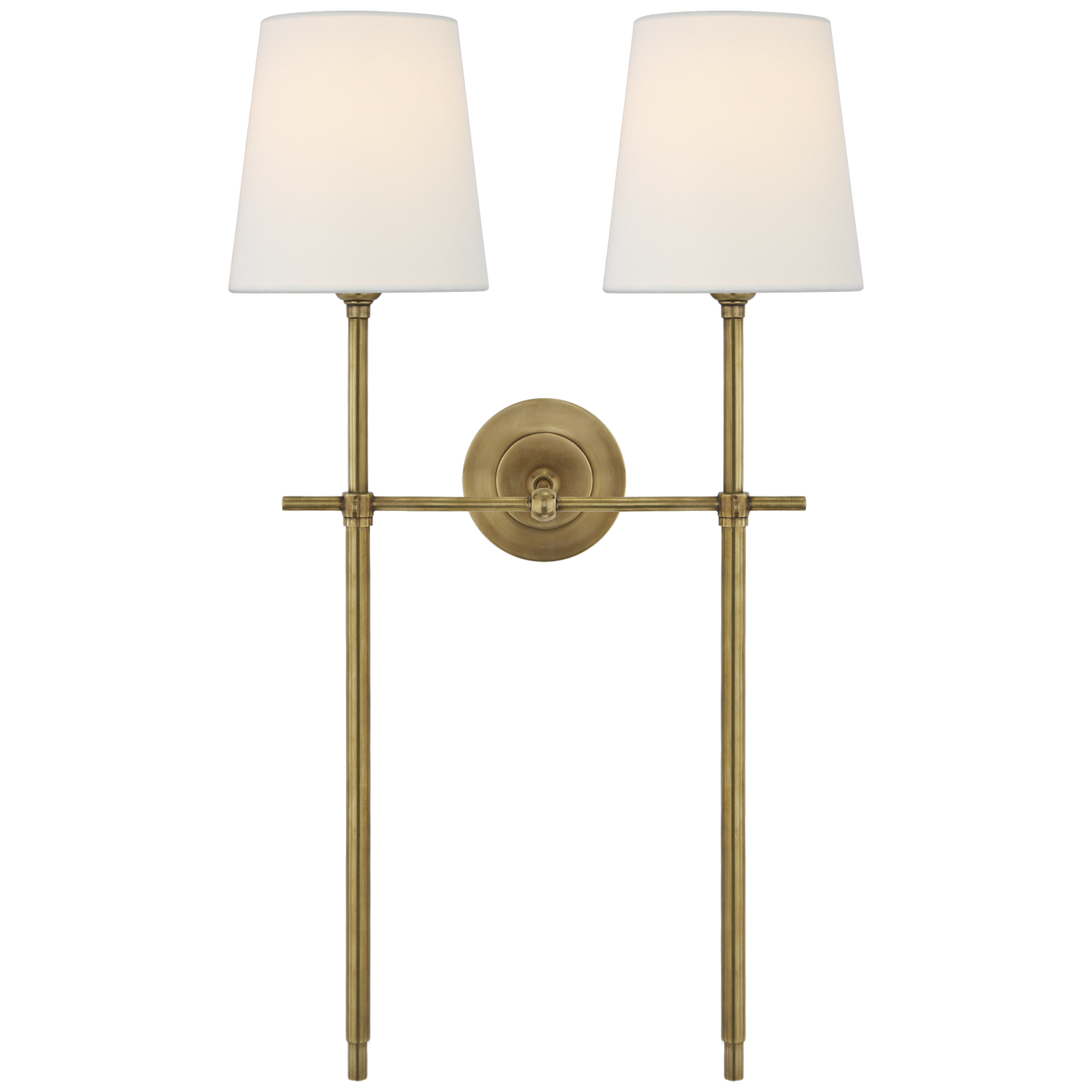 Visual Comfort | Thomas O'Brien | Bryant Large Double Tail Sconce