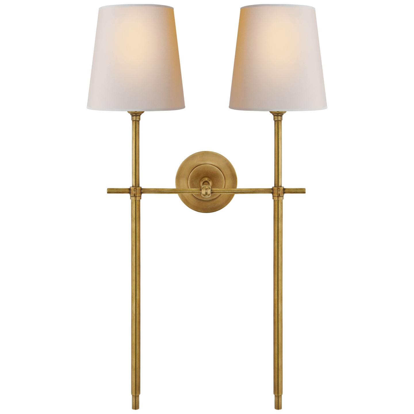 Visual Comfort | Thomas O'Brien | Bryant Large Double Tail Sconce