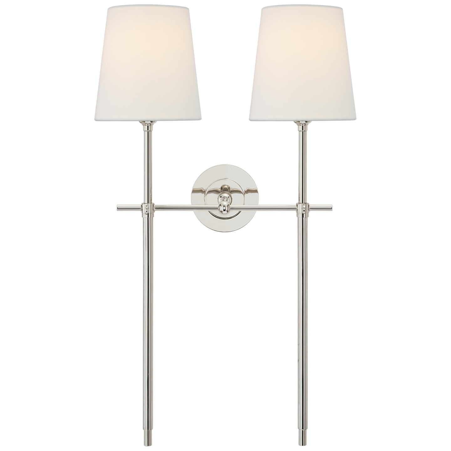Visual Comfort | Thomas O'Brien | Bryant Large Double Tail Sconce