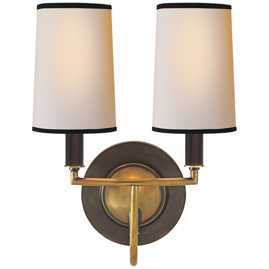 Visual Comfort | Thomas O'Brien | Elkins Double Sconce