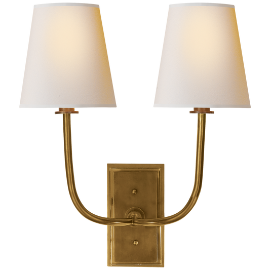 Visual Comfort | Thomas O'Brien | Hulton Double Sconce