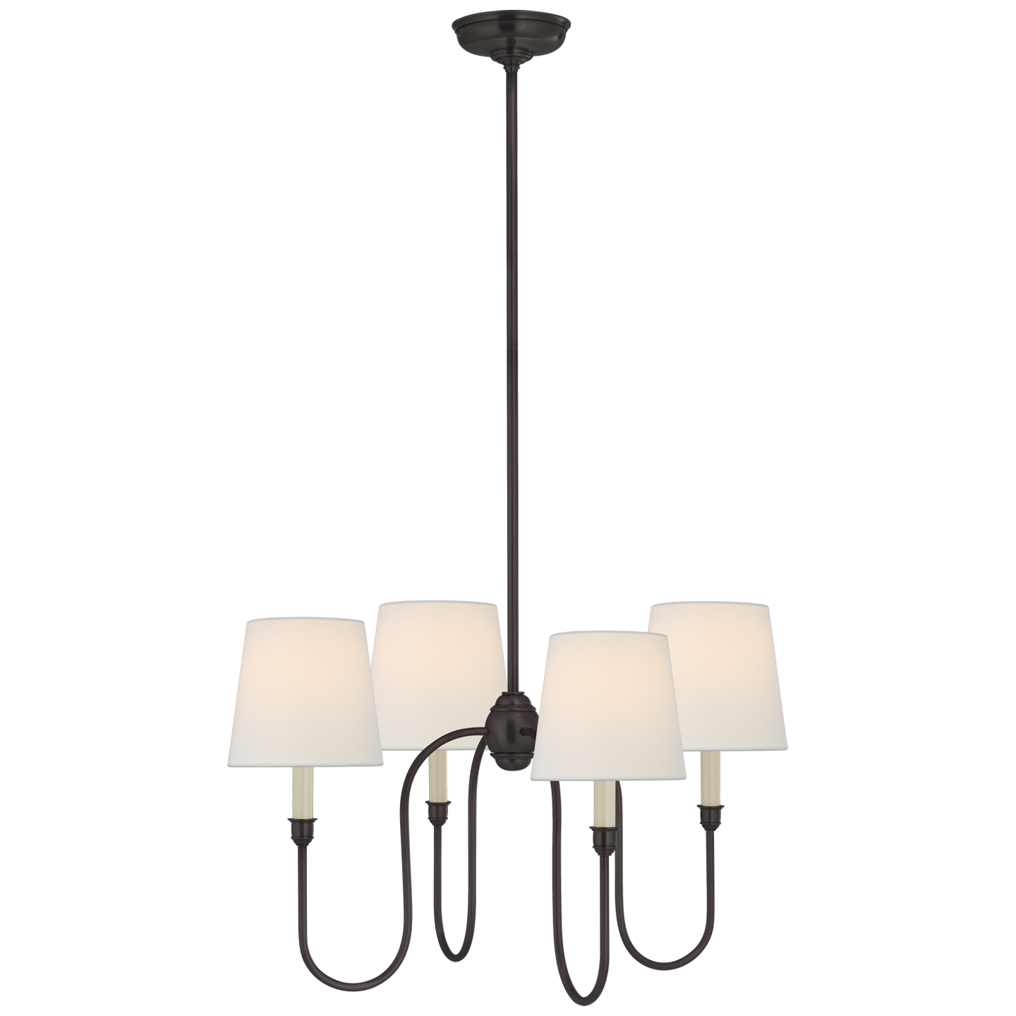 Vendome Small Chandelier - alternate view