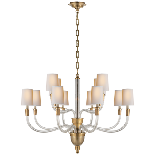 Visual Comfort | Thomas O'Brien | Vivian Large Two-Tier Chandelier