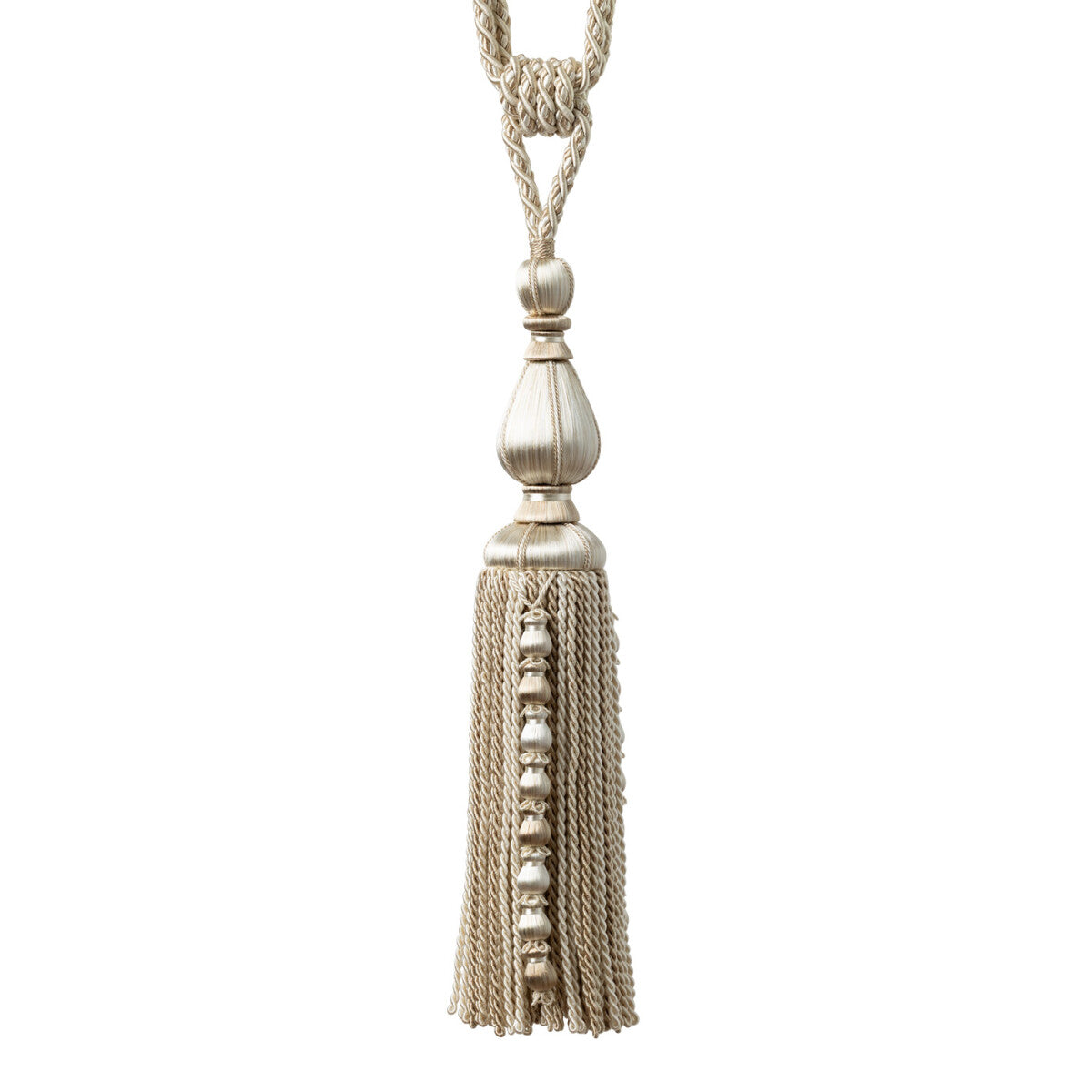 Katerina Tassel Tieback — Bisque