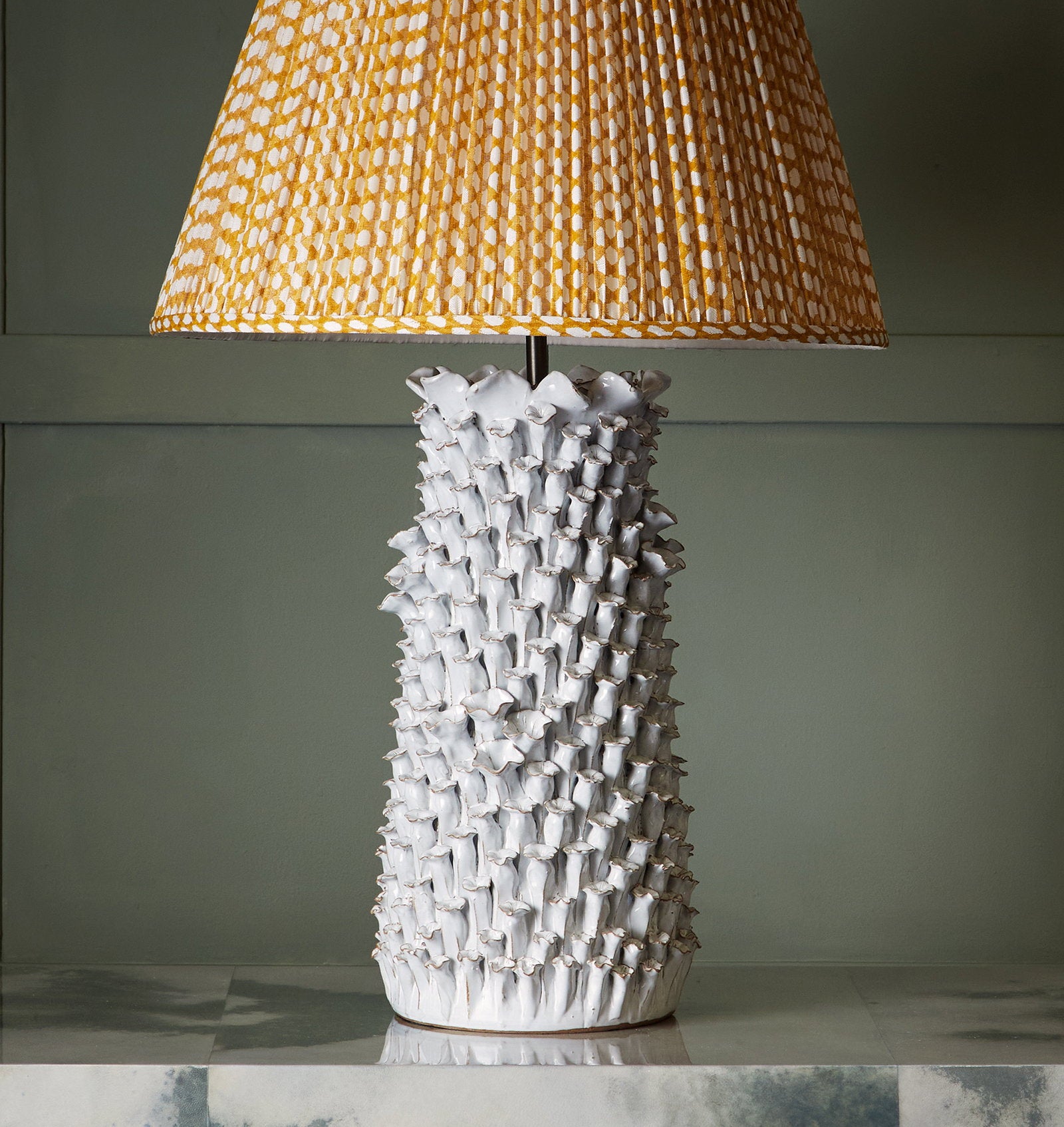 Julian Chichester | Violet Table Lamp White - Large