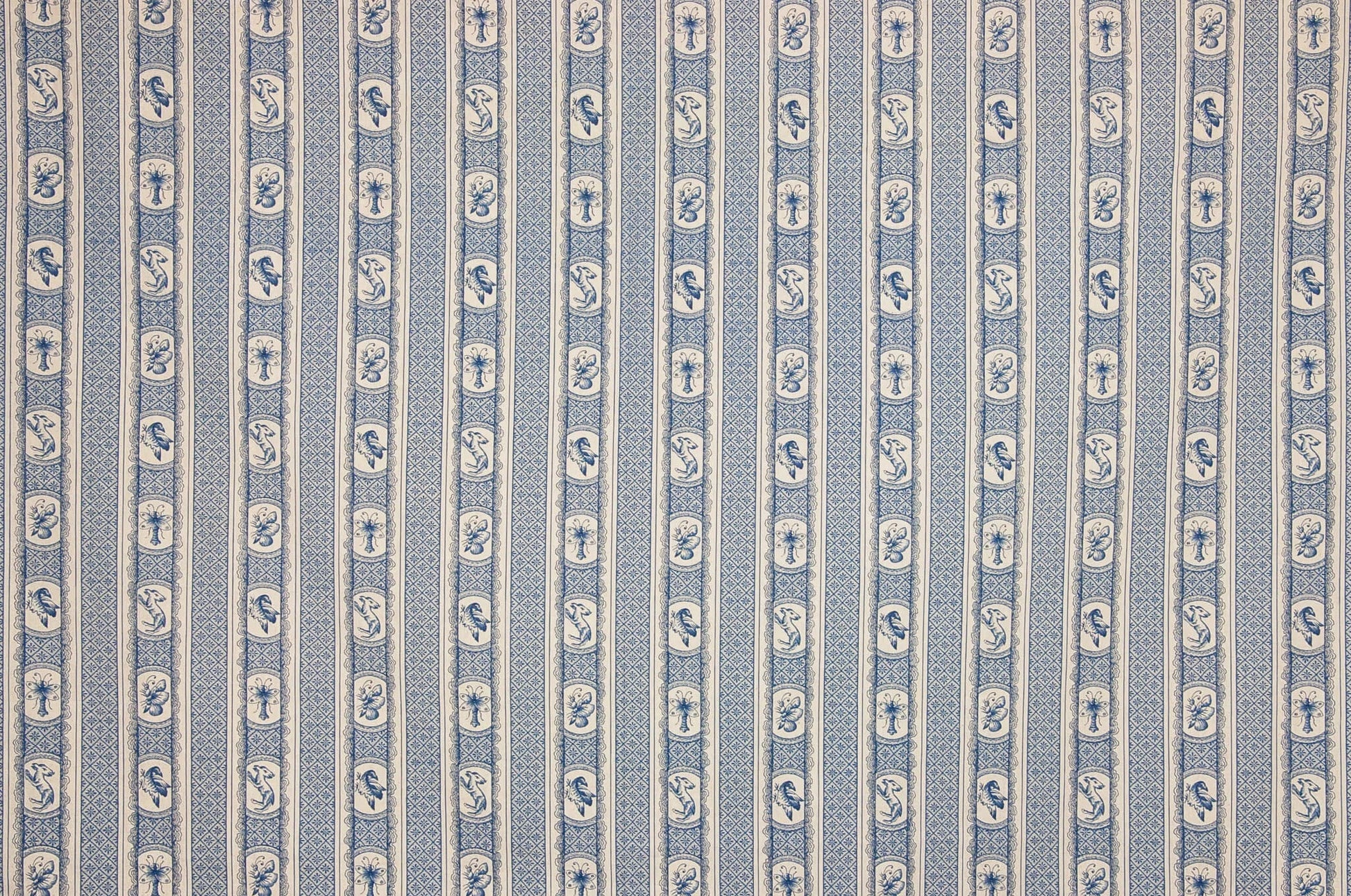 Pierre Frey Marquis De Pierre - Rayure - Bleu