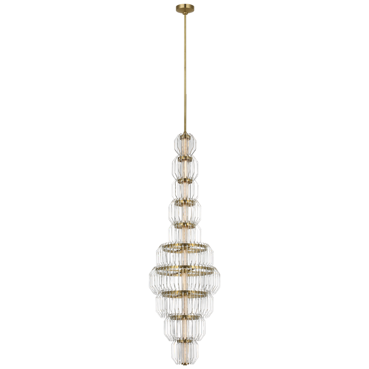 Visual Comfort | Waterford | Killarney 19" Layered Entry Chandelier