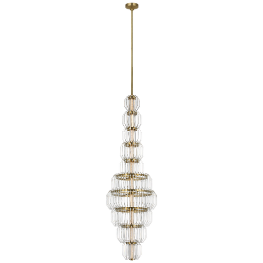 Visual Comfort | Waterford | Killarney 19" Layered Entry Chandelier