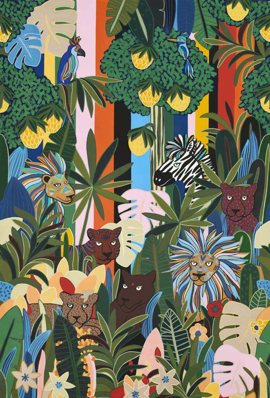 Pierre Frey Les Rois De La Jungle - Pop