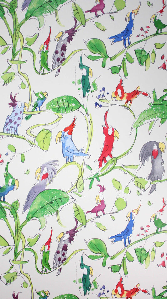 Osborne & Little | Cockatoos wallcovering - W6060-01