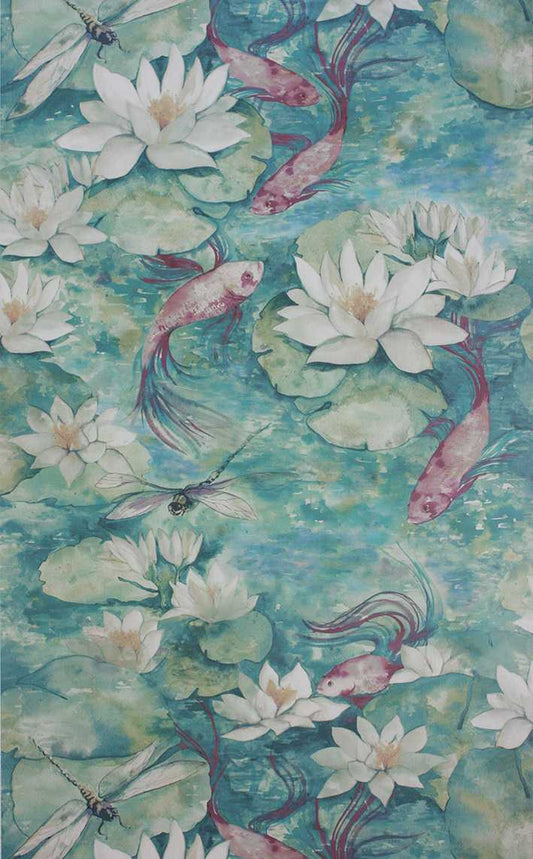 Matthew Williamson | Water Lily wallcovering - W7148-02