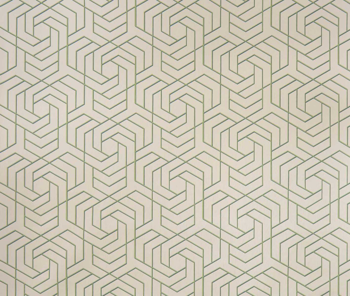 Osborne & Little | Hexagon Trellis wallcovering - W7352-02